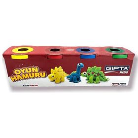 Gıpta 4 Renk 4 X120 gr Oyun Hamuru