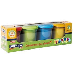 Gıpta 400 gr 4 Renk Oyun Hamuru