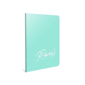 Gıpta 4124 Pastels Tel Dikişli PP Kapak 17x24 40 Yp Çizgili Defter