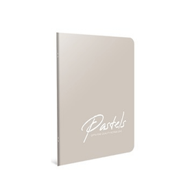 Gıpta 4124 Pastels Tel Dikişli PP Kapak 17x24 40 Yp Çizgili Defter