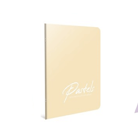 Gıpta 4124 Pastels Tel Dikişli PP Kapak 17x24 40 Yp Çizgili Defter