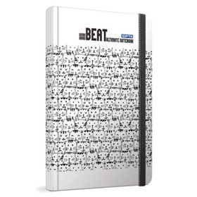 Gıpta 4226 Beat 120 Yaprak Dikişli Sert Kapak Kareli Defter