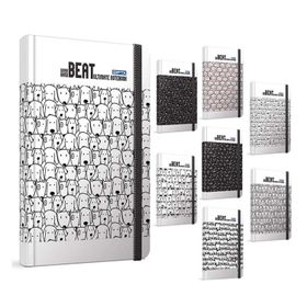 Gıpta 4226 Beat 120 Yaprak Dikişli Sert Kapak Kareli Defter