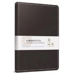 Gıpta 4924 Sunday Notes 19x26 İplik Dikişli Deri Kapaklı 140 Yaprak Çizgili Defter