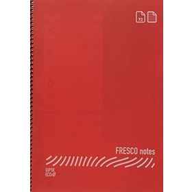 Gıpta 4933 A4 Eko Fresco Spiralli Pp 72 Yaprak Kareli Defter