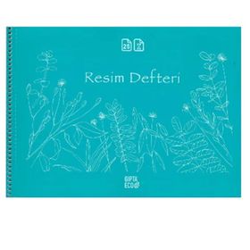 Gıpta 4956 Eco Plastik Spiralli 25x35 25 Yaprak Resim Defteri