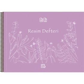 Gıpta 4957 Eko 35x50 Spiralli 25 Yaprak Resim Defteri