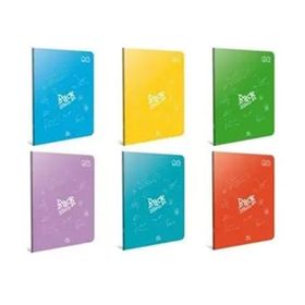 Gıpta 4990 Back Tel Dikiş Plastik Kapak A5 40 Yp Kareli 12'li Paket Defter