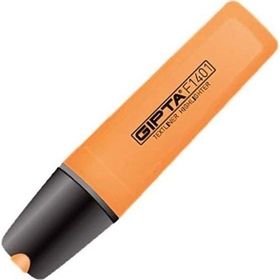 Gıpta 5 mm Kesik Uç Pastel Turuncu Fosforlu Markör
