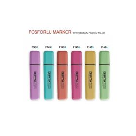 Gıpta 5 mm Kesik Uç Pastel Turuncu Fosforlu Markör