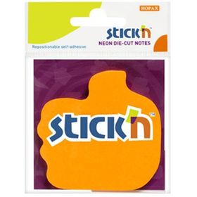 Gıpta 50 Yaprak 76 x 70 Stickn Başparmak Neon Turuncu Not Kağıdı