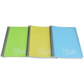 Gıpta 5036 Bx Notes Spiralli Seperatörlü Plastik Kapak A4 180 Yaprak 5+2 Defter