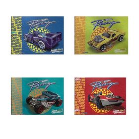 Gıpta 5437 Hot Wheels 25x35 cm 15 Yaprak 4'lü Resim Defteri