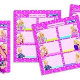 Gıpta 5458 Barbie Okul Etiketi