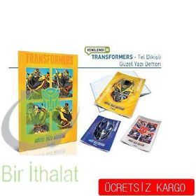 Gıpta 5761 Transformers A5 40 Yaprak Güzel Yazı Defteri