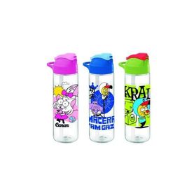Gıpta 630 cc Kral Şakir Pipetli Desenli Tritan Matara