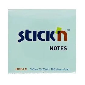 Gıpta 90 Yaprak 76 x 76 Stickn Ekstra Yapışkanlı Pastel Mavi Not Kağıdı