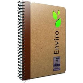 Gıpta A4 100 Yaprak Kareli Forest Spiralli Sert Kapaklı Defter