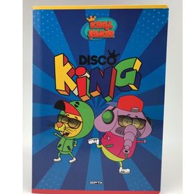 Gıpta A4 Kral Şakir Tel Dikiş Karton Kapak Kareli 60 Yaprak Defter