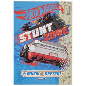 Gıpta A4 Lisanslı 40 Yaprak Hot Wheels 1 Müzik Defteri