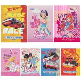 Gıpta A4 Lisanslı 40 Yaprak Hot Wheels 2. Çeşit Müzik Defteri