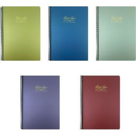 Gıpta A4 Metal Notes Kareli Spiralli 100 Yaprak 5'li Defter