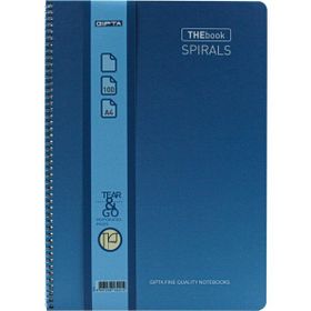 Gıpta A4 Thebook Sprirals Spiralli Sert Kapak Çizgisiz 100 Yaprak Defter
