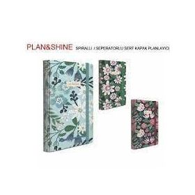Gıpta A5 120 Yaprak Planner Shine Sert Kapak Spiralli Defter