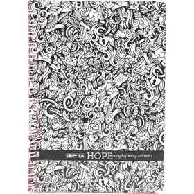 Gıpta A6 Hope Karton 80 Yaprak Çizgili 1199 Karışık Desenler Defter