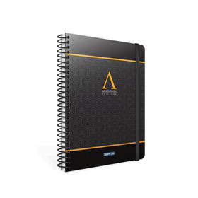 Gıpta Academia Spiralli Sert Kapak A4 120 Yaprak Kareli Defter