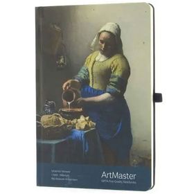 Gıpta Art Master İplik Dikişli Milkmaid Sert Kapak 120 17x24 Çizgili Defter