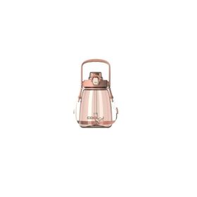 Gıpta Askılı Pipetli Tritan Sporcu 1200 ml Pembe Matara