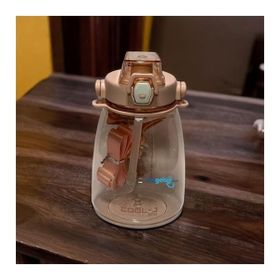 Gıpta Askılı Pipetli Tritan Sporcu 1200 ml Pembe Matara