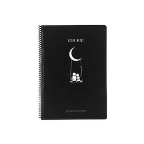 Gıpta Astro Notes Spiralli Karton Kapak A6 80 Yaprak Kareli Defter