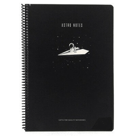 Gıpta Astro Notes Spiralli Uçak Karton Kapak 100 Yaprak A4 Kareli Defter