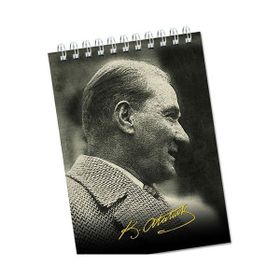 Gıpta Atatürk Spiralli A7 Mini Bloknot Defter