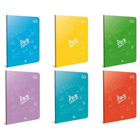 Gıpta Back Tel Dikiş Plastik Kapak A4 100 Yaprak Kareli Defter