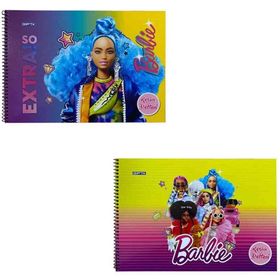 Gıpta Barbie 2'li 25x35 cm Spiralli 15 Yaprak Resim Defteri