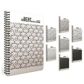 Gıpta Beat A4 Karton Kapak 100 Yaprak Çizgili Spiralli Defter