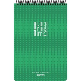 Gıpta Block For Notes Spiralli Plastik Kapak Bloknot A4-100 Yaprak Çizgili Defter