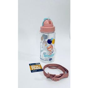 Gıpta Blue-Me Tritan Desenli Pipetli 500 cc Matara