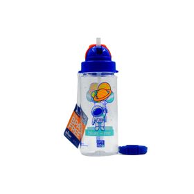 Gıpta Blue-Me Tritan Desenli Pipetli 500 cc Matara