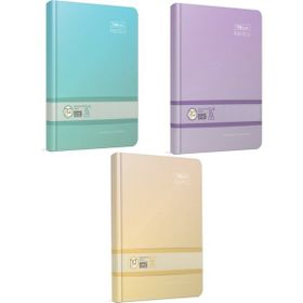 Gıpta Book Pastels Sert Kapak Çizgili 120 Yaprak 17x24 cm 3'lü Defter