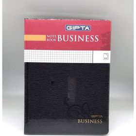 Gıpta Business 160 Yaprak Kareli Sert Kapak Siyah 20x28 cm Defter