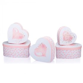 Gıpta BX0694 Valentines Day Grata Kalp 5'li Hediye Kutusu