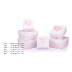 Gıpta BX0717 Valentines Day Grata Kare 6'lı Hediye Kutusu