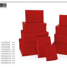 Gıpta BX0895 No:6 Your Red Dikdörtgen Hediye Kutusu