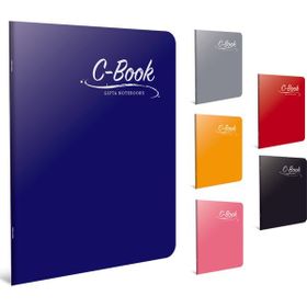 Gıpta C Book Tel Dikiş PP Kapak A5 80 Yaprak Çizgili 6'lı Defter
