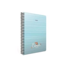 Gıpta Camper Spiralli Mavi Karton Kapak 80 Yaprak A4 Kareli Defter