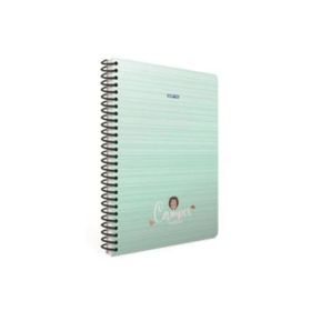Gıpta Camper Spiralli Yeşil Karton Kapak 80 Yaprak A4 Çizgili Defter